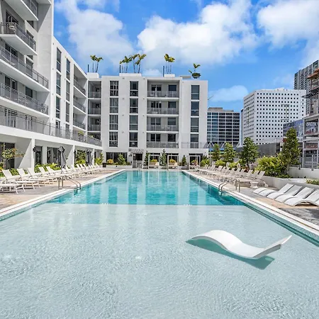 Modern Unit In Downtown Miami With Free Parking Apartment Exterior photo